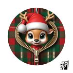 играчка за елха еленче с цип