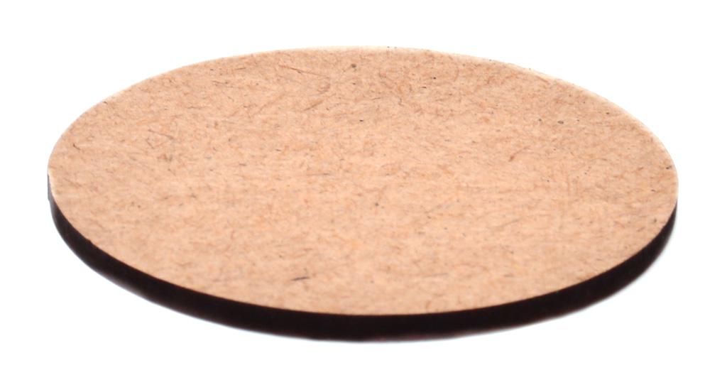 Кръг - лазерно рязан елемент от MDF материал 7 см Кръг - лазерно рязан елемент от MDF материал 7 см