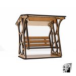 Лазерно изрязана люлка за декорация - Image 2